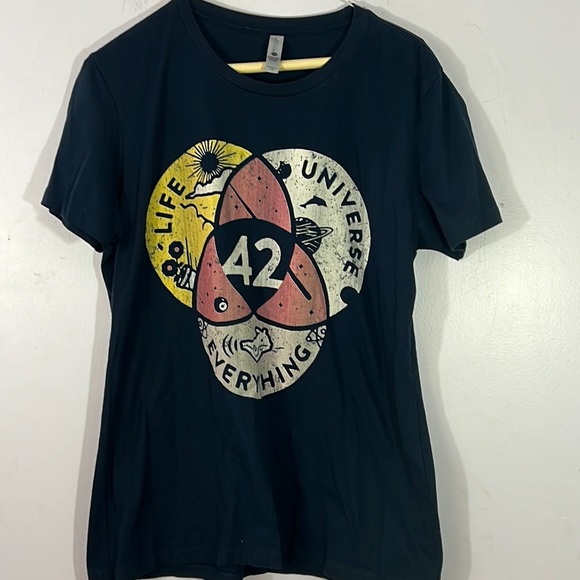 GR8Shop Magic 42 Answer To Life And Universe And Everything Maglietta Grigio Donna Size S